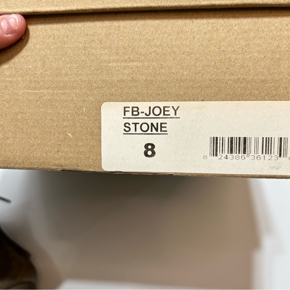 FREEBIRD BY STEVEN JOEY Stone Color Boots NIB SZ 8 - Picture 9 of 14